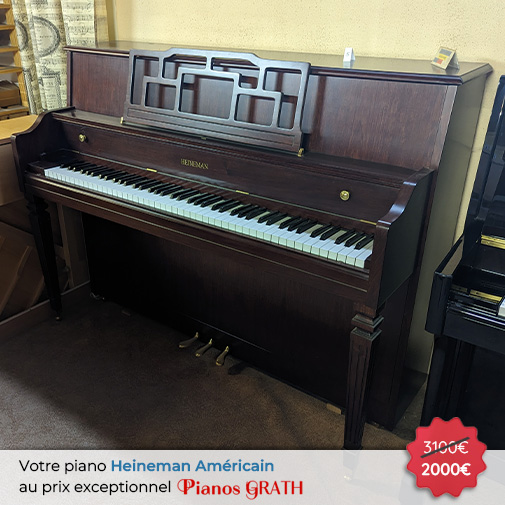 Carousel Piano Heineman Am&eacute;ricain neuf