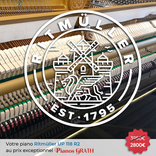 Carousel Piano Ritm&uuml;ller UP 118 R2 neuf