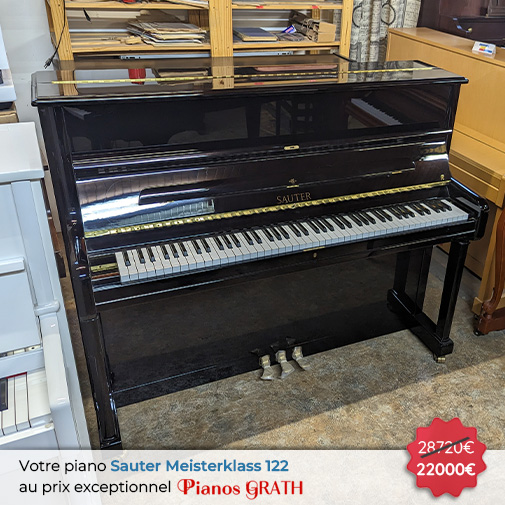 Carousel Piano Sauter Meisterklass 122 neuf