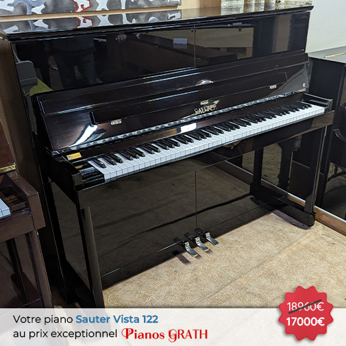 Carousel Piano Sauter Vista 122 neuf