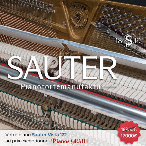 Carousel Piano Sauter Vista 122 neuf