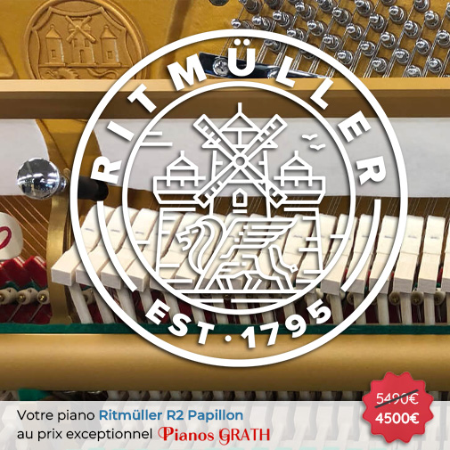 Carousel Piano Ritm&uuml;ller R2 Papillon neuf