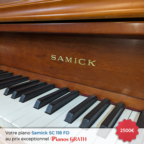 Carousel Piano Samick SC 118 FD occasion